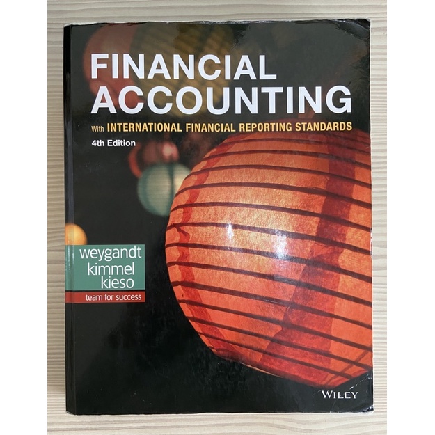 Financial Accounting  4e 第四版 4th 初級會計學 初會9781119504306
