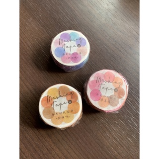 和紙膠帶圓形漸層款masking tape