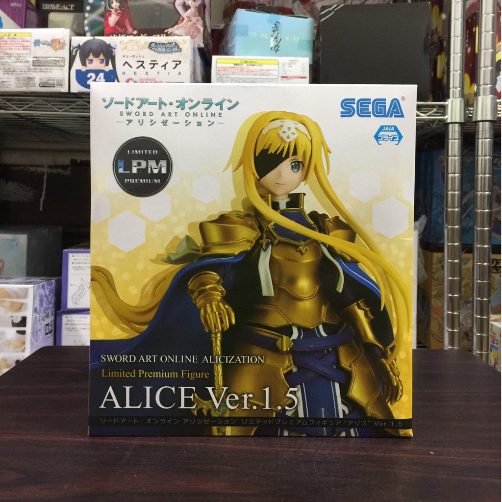 🌀日版客🌀 日版 刀劍神域 LPM 愛麗絲 眼罩款 Alicization SAO 美少女 SEGA 公仔