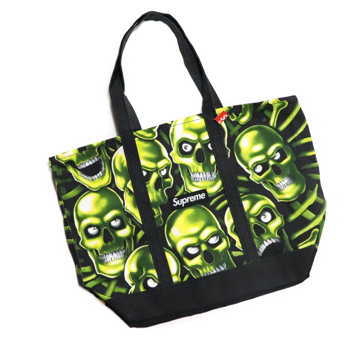 supreme skull tote