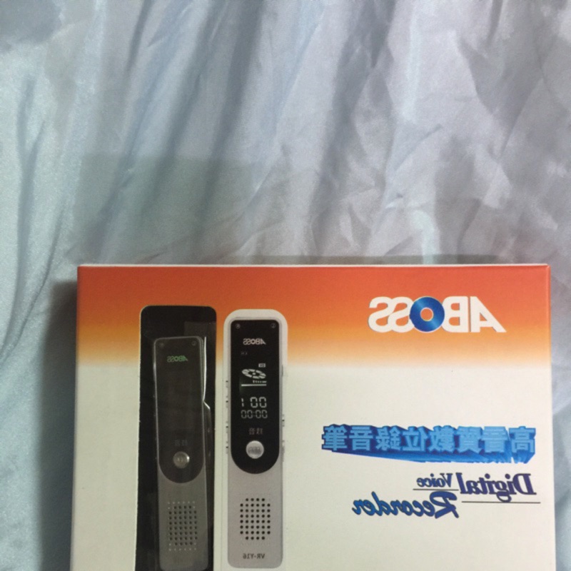 ABOSS 迷你型高品質數位MP3錄音筆8G Y-12