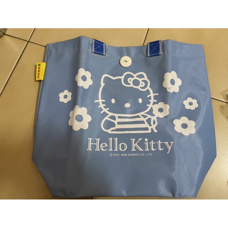 Hello Kitty 國泰產險 手提袋 全新
