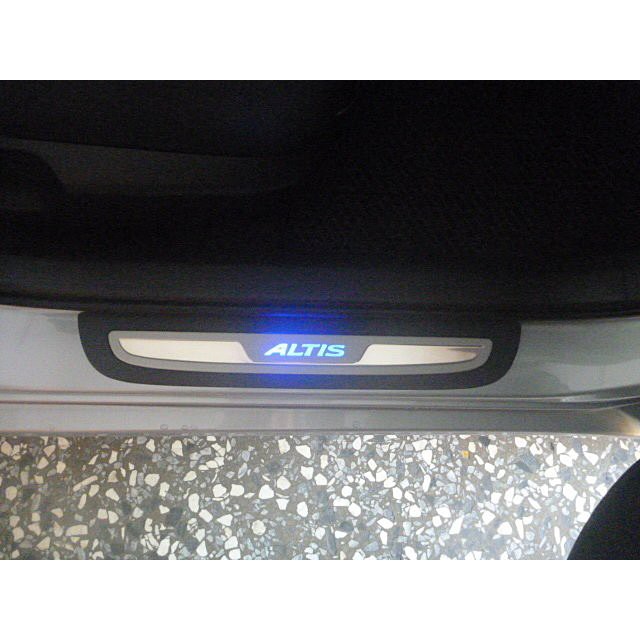 (柚子車舖) 2008～2012 ALTIS 10代/10.5代 LED 迎賓踏板-可到府安裝(正廠部品) 塑料替換件
