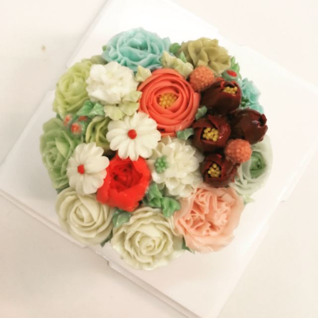 婚禮蛋糕/生日蛋糕/情人節蛋糕~夢幻系韓式擠花蛋糕