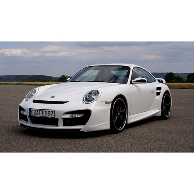 Porsche 911 997 #techart 前後保桿，玻纖製品品相良好，歡迎詢問，可直上。