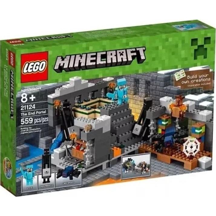 [玩樂高手附發票]公司貨 樂高 LEGO 21124 Minecraft-The End Portal 絕版