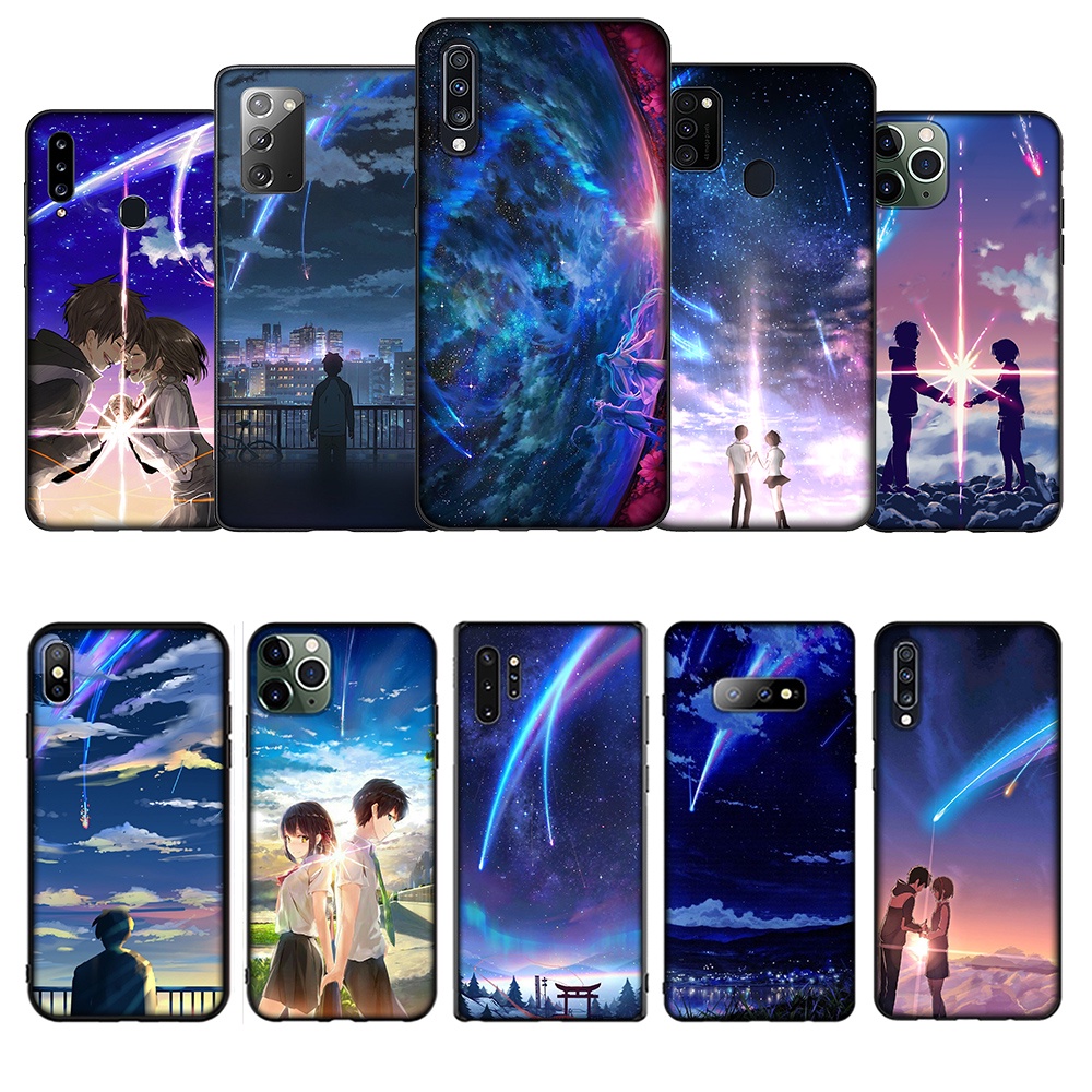 SAMSUNG 三星 Note 10 Plus Lite 軟手機殼 SXDJ23 你的名字可愛矽膠 TPU 保護套