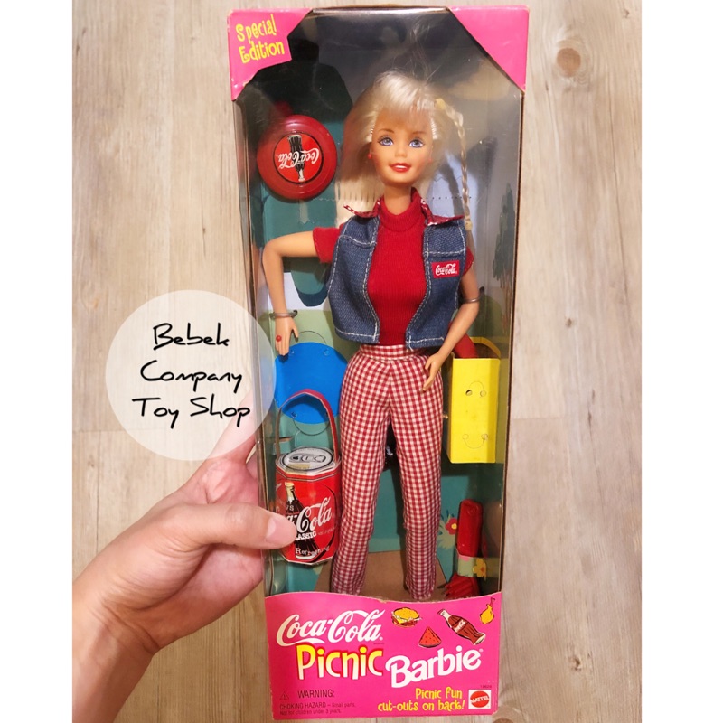 coca cola barbie 1997