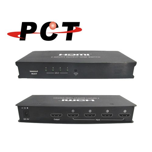 【PCT】4進1出 HDMI 4K2K 影音切換器 Switch(MH420)