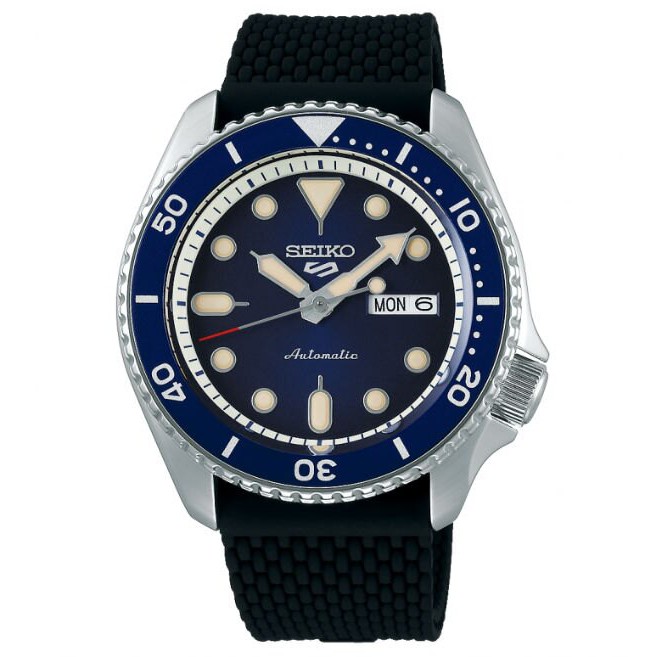 Seiko 精工錶 5 Sports 4R36-07G0L(SRPD71K2)運動時尚潮流機械腕錶/深藍面 42.5mm