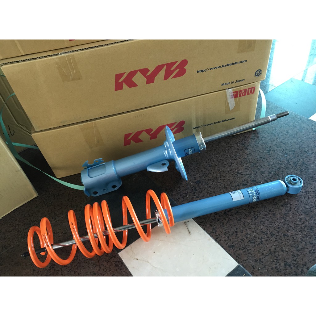 『整備區』日本 KYB NEW SR藍筒避震器 / 三菱 GB 01 LANCER / VIRAGE 專用可搭配短彈簧