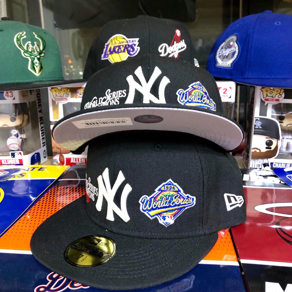 1/2【叮咚小舖】New Era x MLB 紐約洋基 1996 雙刺繡 世界冠軍 棒球帽 Yankees 限定帽