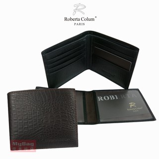 roberta 諾貝達 皮夾 鱷魚紋系列 8卡窗格短夾 男夾 rm-23555 得意時袋