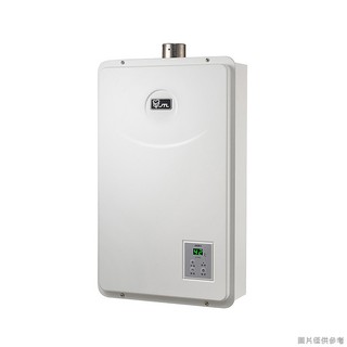 喜特麗JT-H1332 NG1 13公升數位恆溫 分段火排 強制排氣熱水器-天然氣(含標準安裝) 大型配送