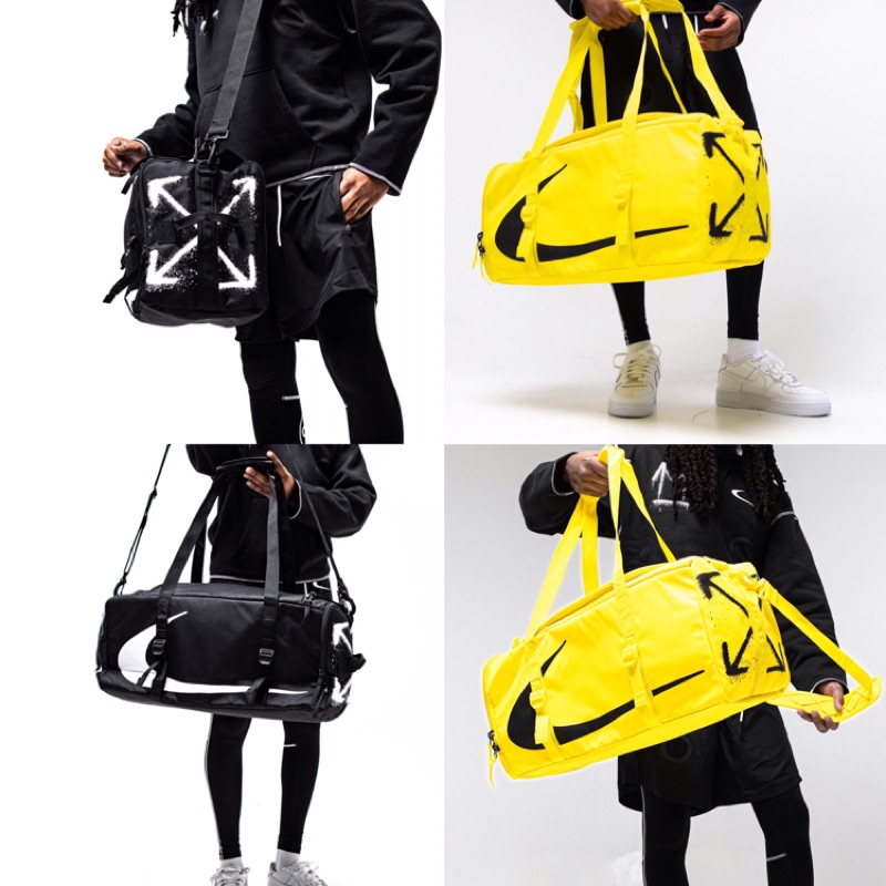 off white nike bag