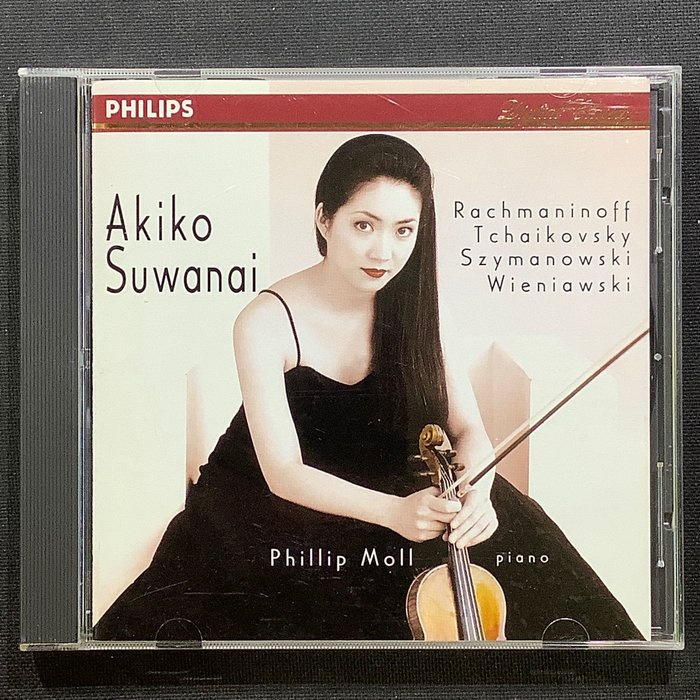 保留Melody 絕美小提琴旋律/浪漫派大師小曲輯 Akiko Suwanai諏訪內晶子/小提琴 1997年日本版