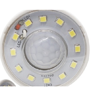 E27 LED 感應 高亮度 紅外線 感應燈 節能 省電 燈泡 白光