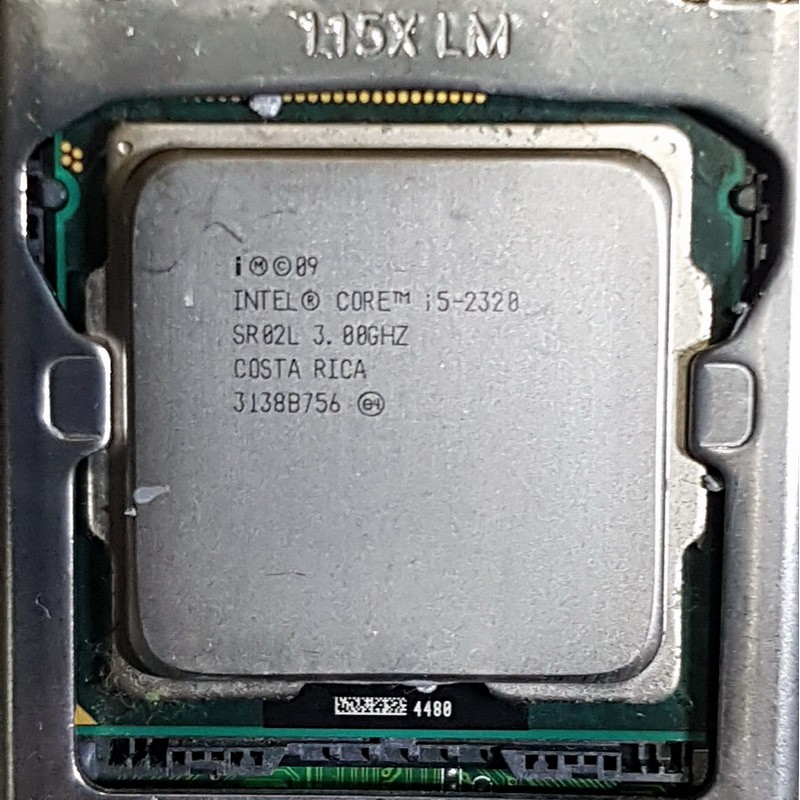 Core i5-2320四核心處理器+宏碁 IPIMB-AR 主機板+美光8G記憶體、附擋板與風扇【自取優惠價1850】