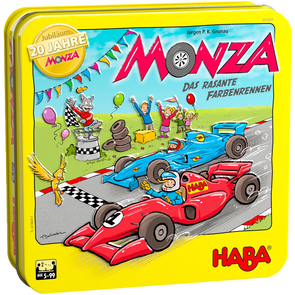 【GoKids】小小賽車手 20周年限定版 Monza 20TH ANNIVERSARY(英文版)桌上遊戲 HABA