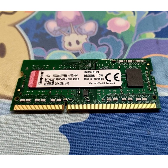金士頓 近全新 Kingston DDR3L DDR4 2400 1600 8GB 4GB 筆電記憶體 原廠終身保固