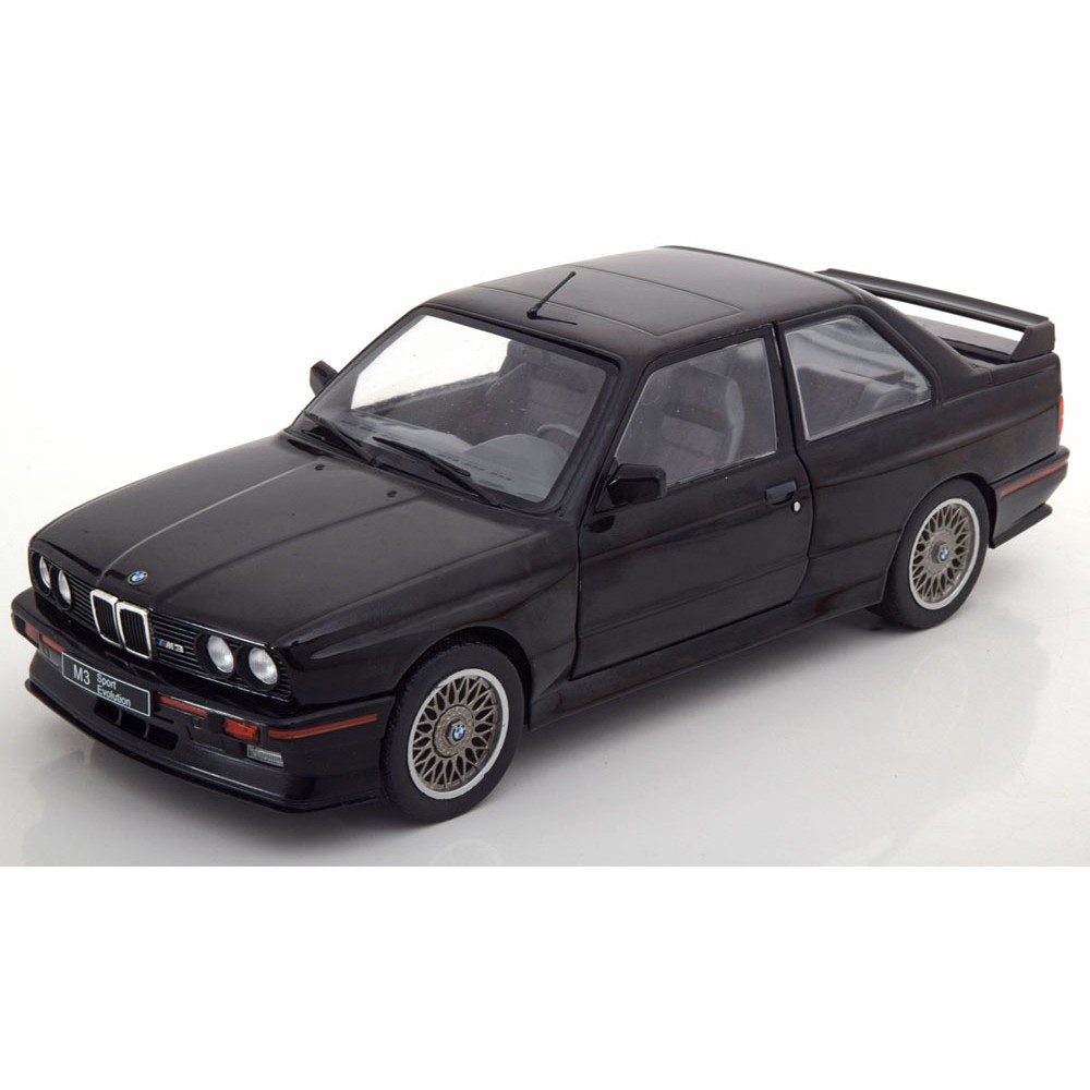 【現貨特價】1:18 Solido BMW M3 E30 1990 黑色 ※車門可開※