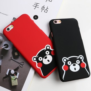 Iphone5/5s/se/6/6s/6Plus/6s Plus/7/7plus日本熊本熊磨砂手機硬殼