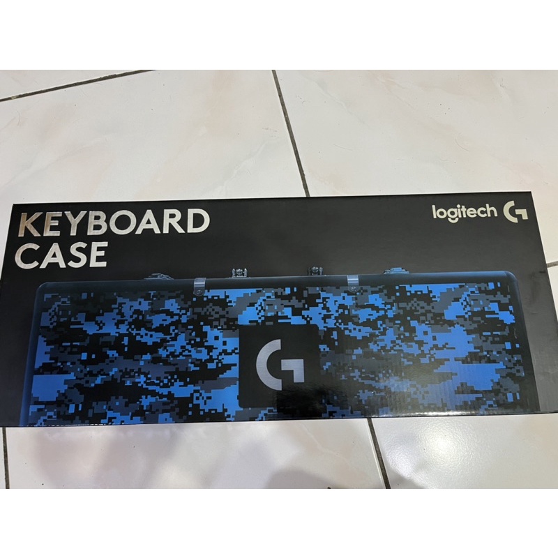 贈羅技G電競頸枕⭐Logitech G羅技G鍵盤盒 迷彩款⭐羅技 特務迷彩槍箱-酷哥電競競賽必備品