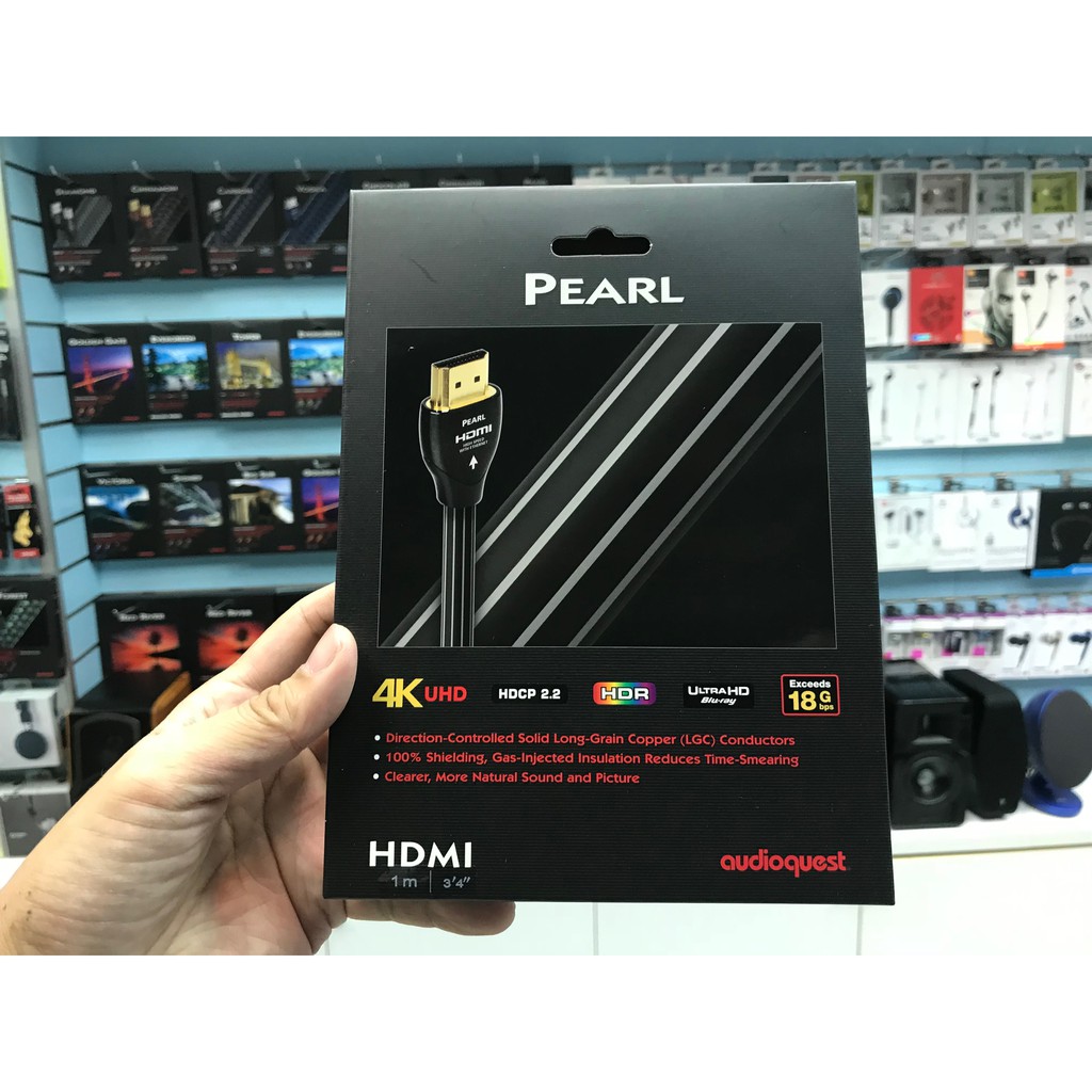 HDMI 線 3m Audioquest Pearl  珍珠 支援4K 3D皇佳公司貨含發票 禾豐音響