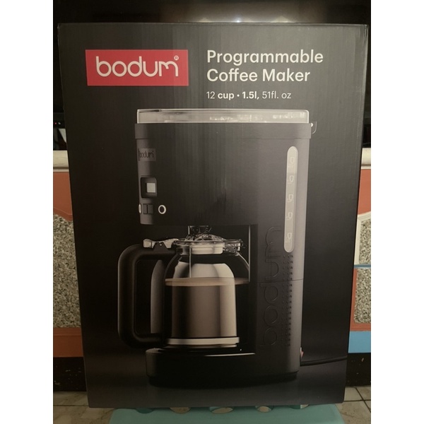 【Jy】Bodum 美式濾滴咖啡機 1.5L大容量 Programmable Coffee Maker 咖啡機
