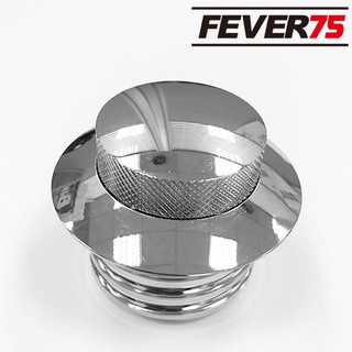 Fever75 哈雷CNC油箱蓋 電鍍右旋彈跳隱藏式款