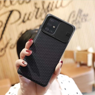 REDMI XIAOMI 黑色推拉殼小米紅米 Note 8 x3 NFC Pro 9 8T 滑動鏡頭保護軟矽膠手機殼保護