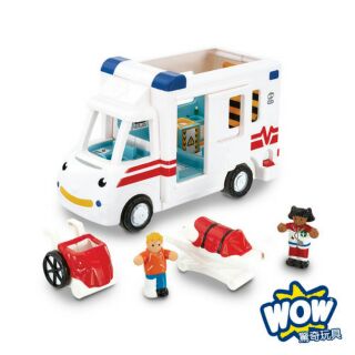 【亮菁菁】英國 WOW Toys 驚奇玩具 緊急救護車 羅賓
