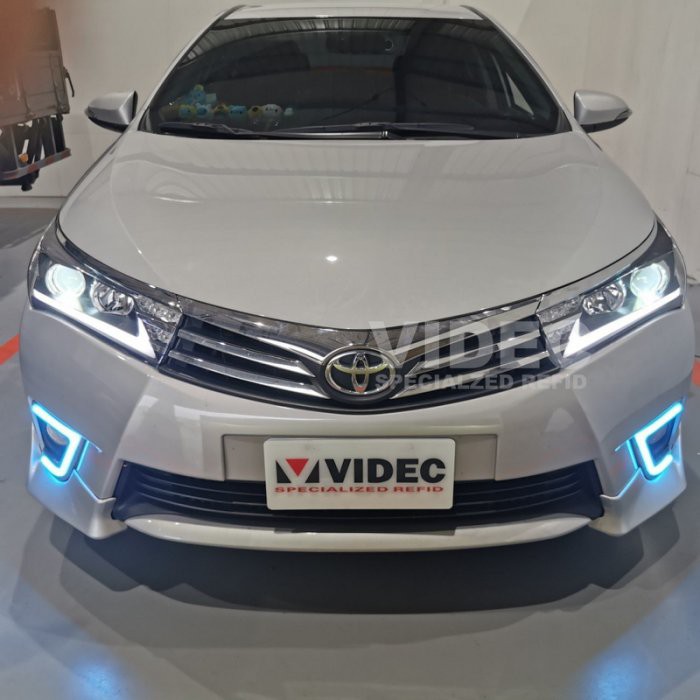 巨城汽車 HID 14-17 ALTIS 11代 LEXUS 款式 DRL LED 日行燈 魚眼 大燈 總成