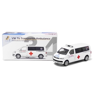 [玩三工作室] Tiny 微影 台灣 TW34 合金模型車 - 福斯 T6 Transporter 全方位 消防救護車