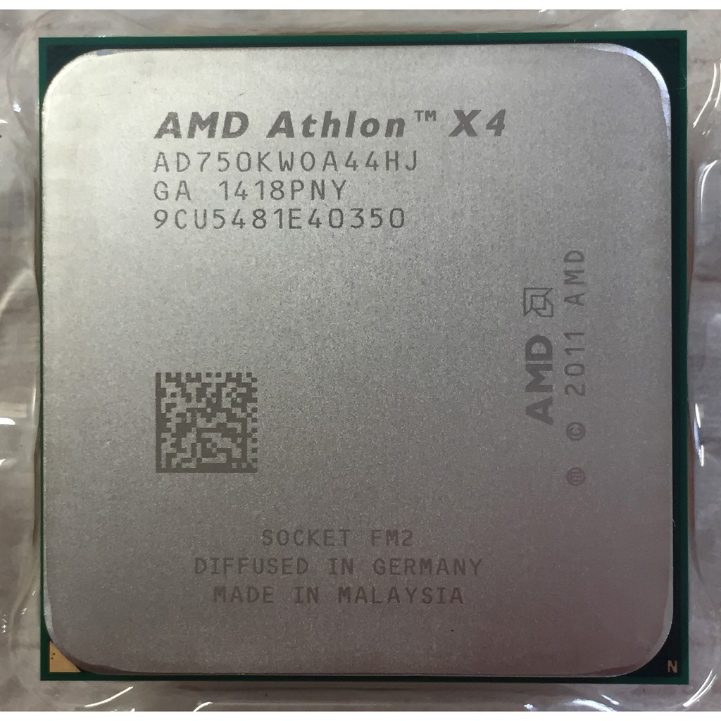⭐️【AMD Athlon X4 750K 四核心/3.4 GHz/FM2腳位】⭐ 無內顯/正式版/無風扇/保固1個月