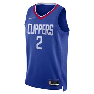 NIKE NBA Swingman LA Clippers #2 Leonard 75週年 鑽石標 快艇隊 球迷版球衣