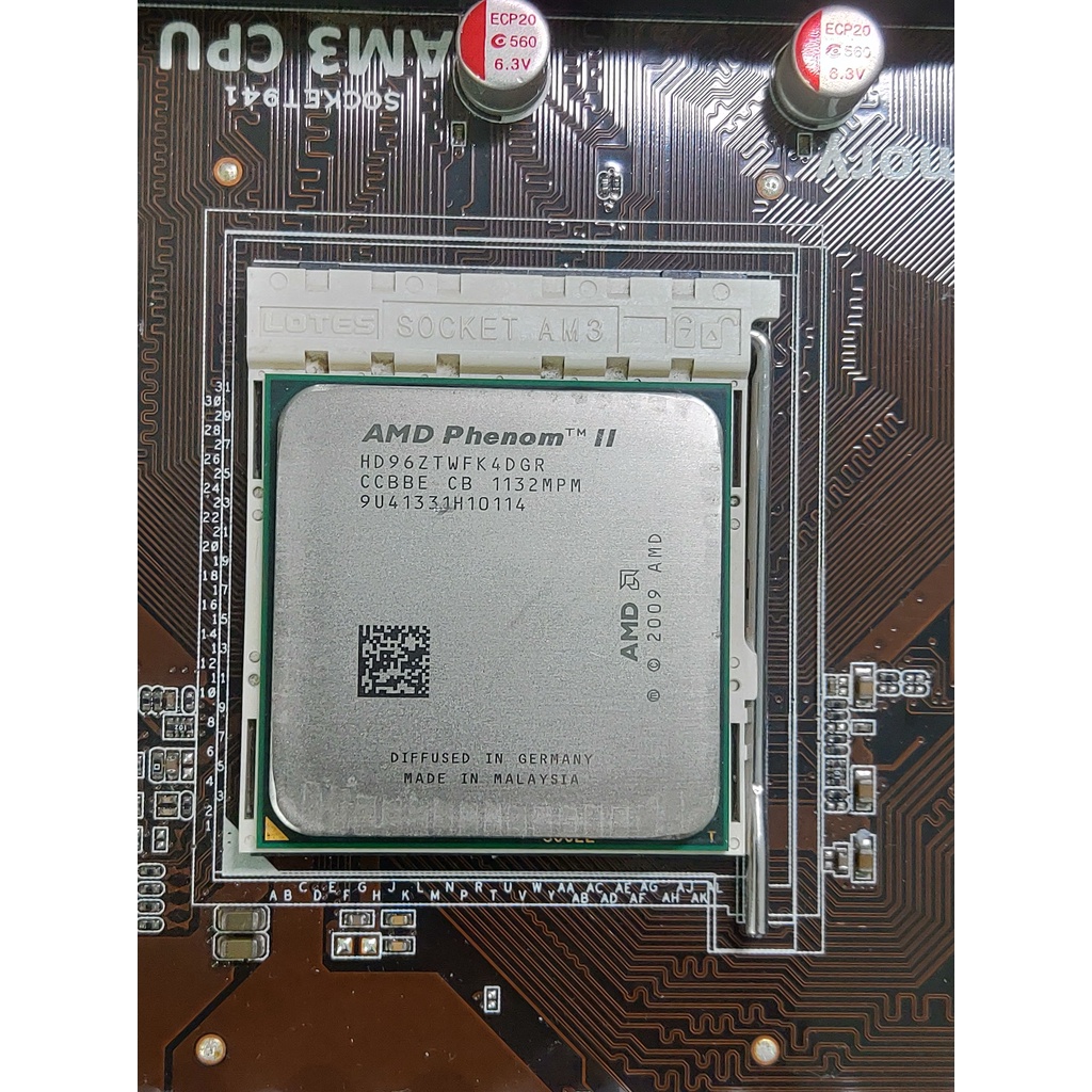 【二手】AMD Phenom II X4 960T Black Edition
