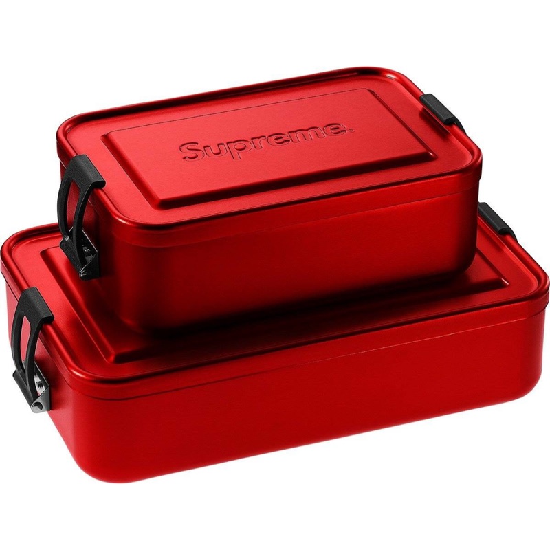 SUPREME SIGG METAL STORAGE BOX(展示盒/收納盒/便當盒/聖誕)