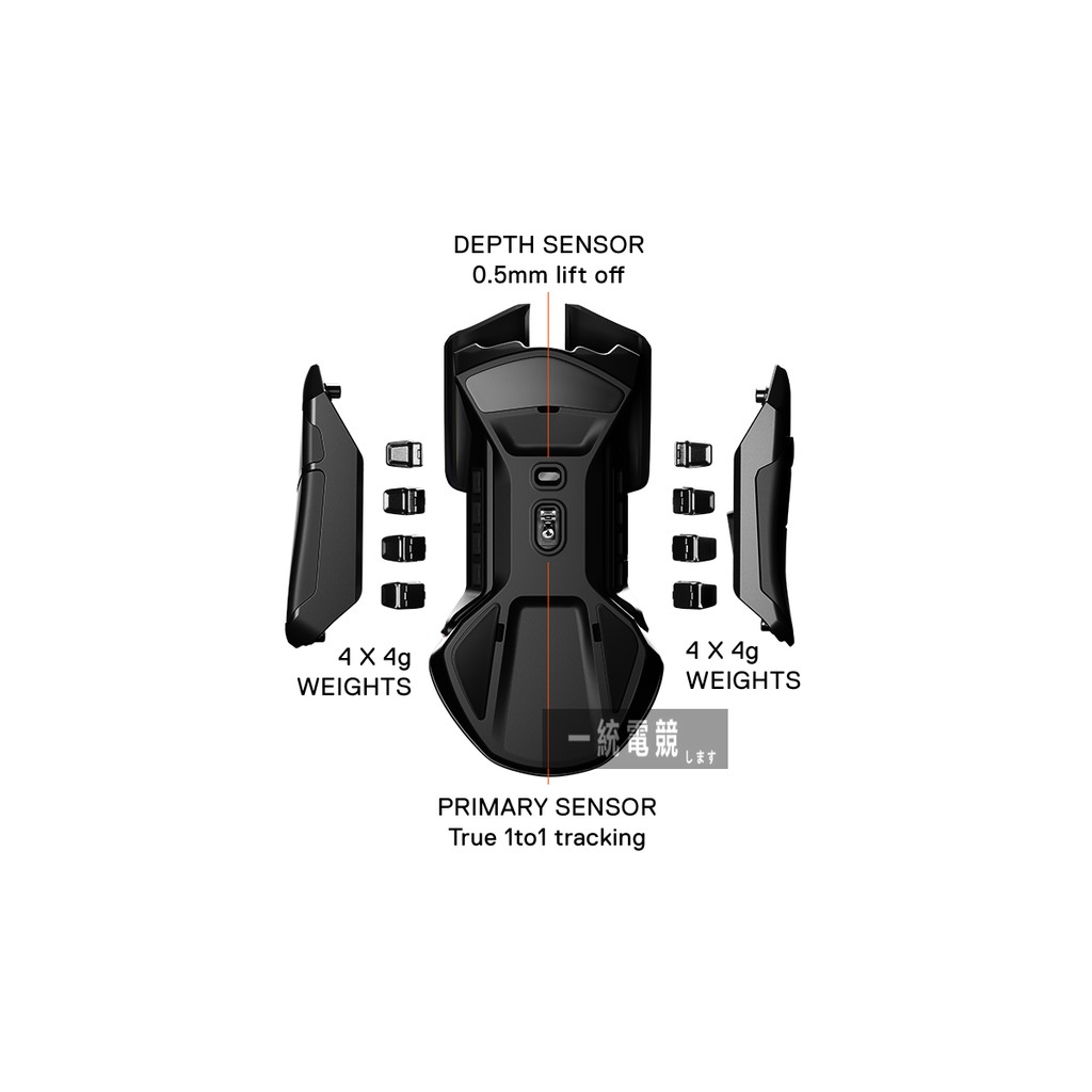一統電競 賽睿steelseries Rival 600 Rgb 有線光學滑鼠真實1 1 感應器 蝦皮購物