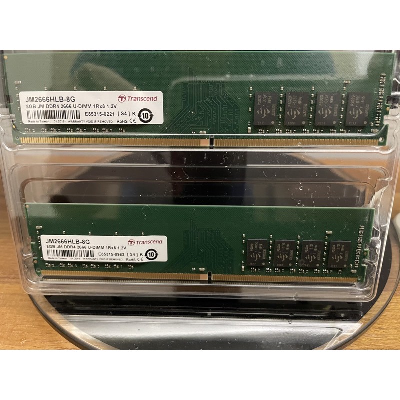 創見 DDR4 2666 8G x 2