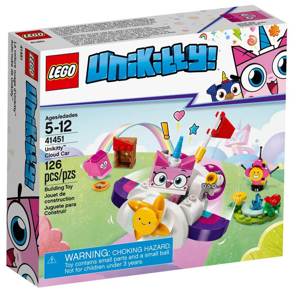 LEGO樂高 LT41451 Unikitty 雲朵車_Unikitty! 獨角貓系列