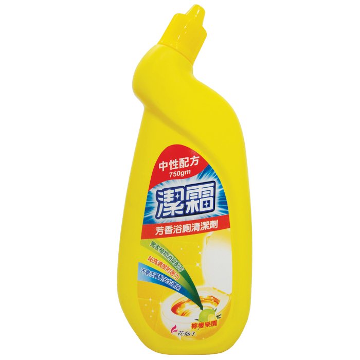 潔霜芳香浴廁清潔劑檸檬750ml