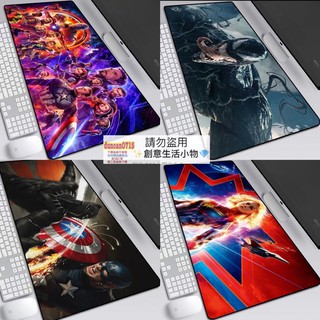 Marvel 復仇者聯盟 鋼鐵人 反派英雄 猛毒 毒液 滑鼠墊 滑鼠墊 止滑墊 桌墊 驚奇隊長 電腦週邊 蜘蛛人美國隊長