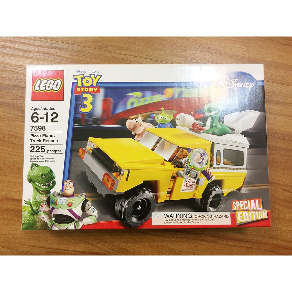 -南港97- 美版 2010年 絕版 樂高 LEGO 7598 玩具總動員 比薩星球卡車大營救