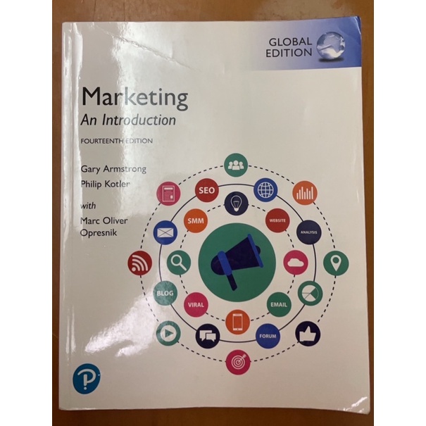 Marketing:An Introduction 14th EDITION行銷管理［全新！］