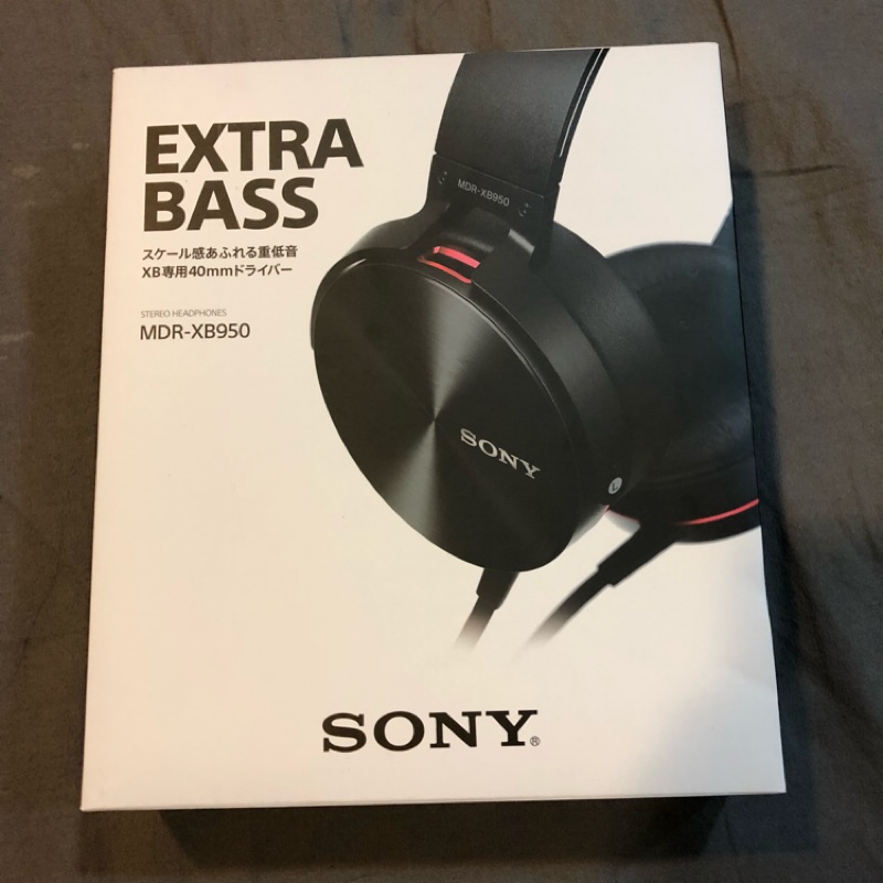 Sony MDR XB950 尊爵黑 耳罩式耳機 二手