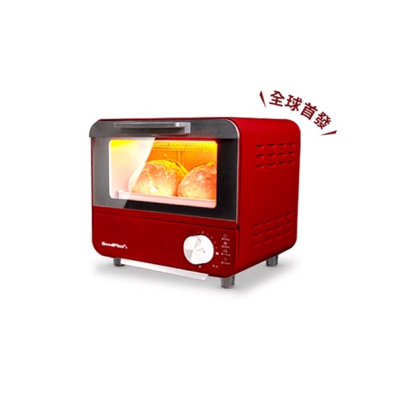 (已保留,勿下單)全新 GoodPlus+ MINI OVEN TOASTER紅色迷你小型電烤箱 烘焙烹調料理電器家電