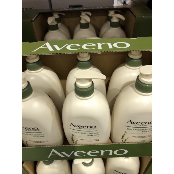 Costco代購-AVEENO燕麥沐浴乳（每瓶1公升）