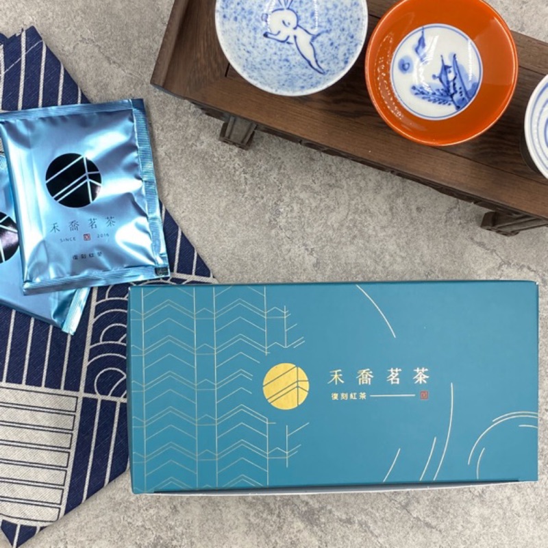 禾喬茗茶-日月潭紅茶手採茶「復刻紅茶」茶包30入/盒