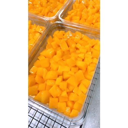 夏季限定-芒果檸檬寶盒蛋糕